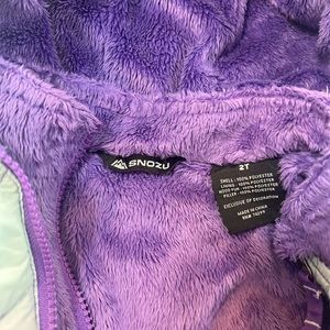 Toddler 2T Snozu winter coat. Used like new condition